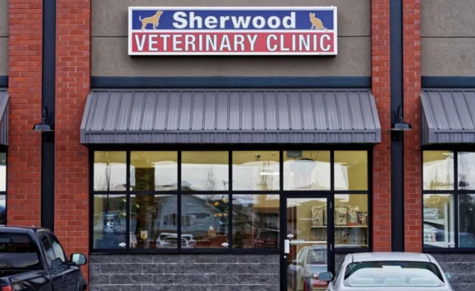 Sherwood Veterinary Clinic Front View of Location 